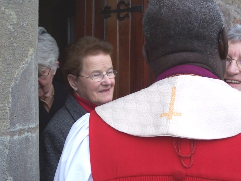 People from parishes throughout the diocese attended the service