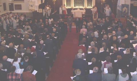 Every parish in the diocese was represented at the service