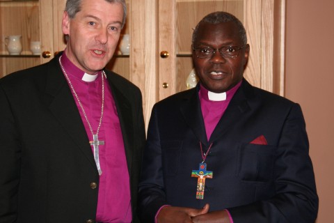 The Bishop of Clogher with the Archbishop of York